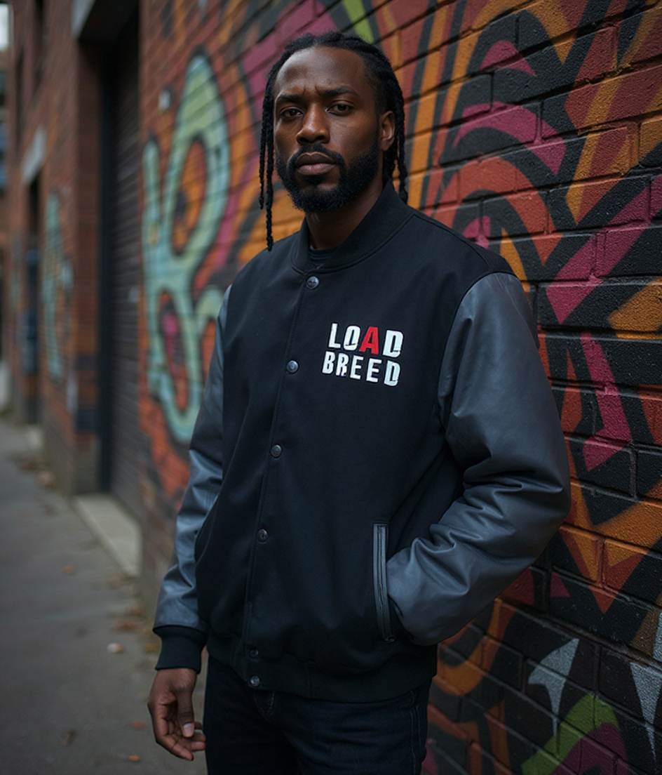 LOAD BREED VARSITY JACKET