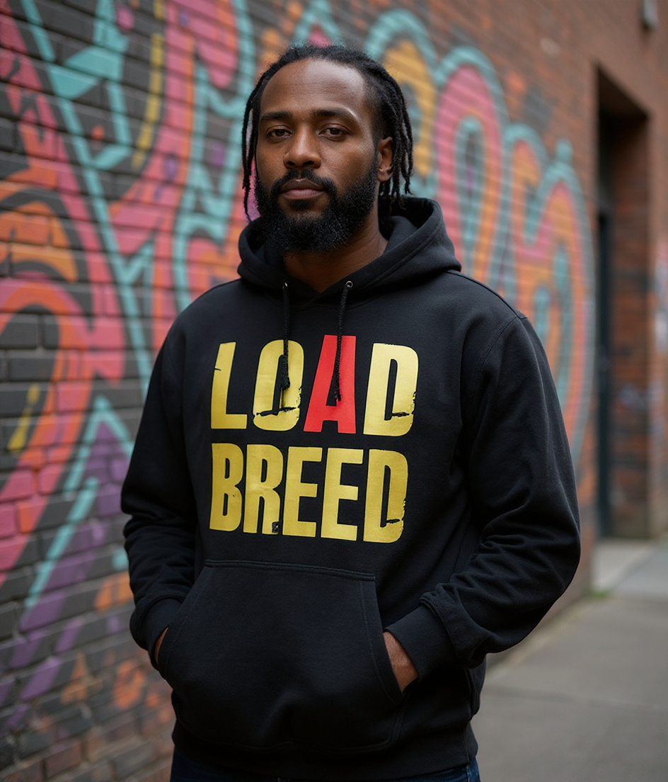 LOAD BREED Classic Hoodie - Black