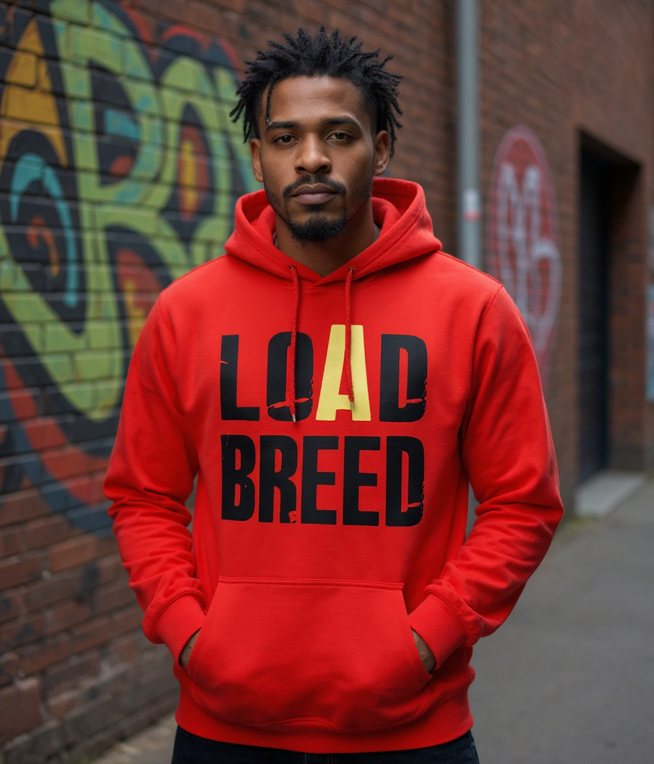 LOAD BREED Classic Hoodie - Red