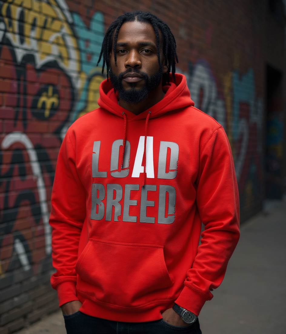LOAD BREED Classic Hoodie - Red