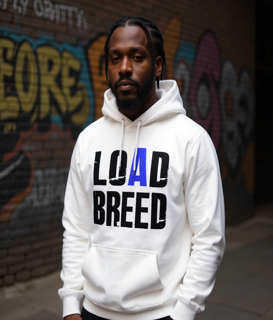 LOAD BREED Classic Hoodie - White
