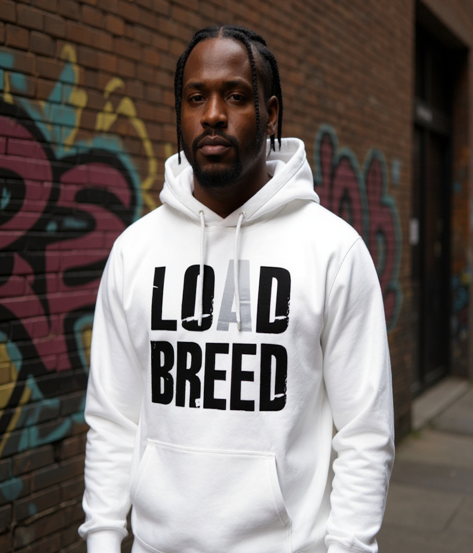 LOAD BREED Classic Hoodie - White