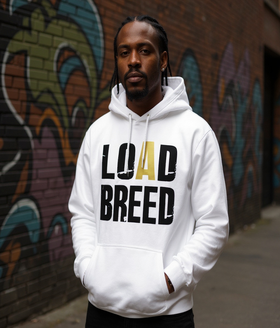 LOAD BREED Classic Hoodie - White