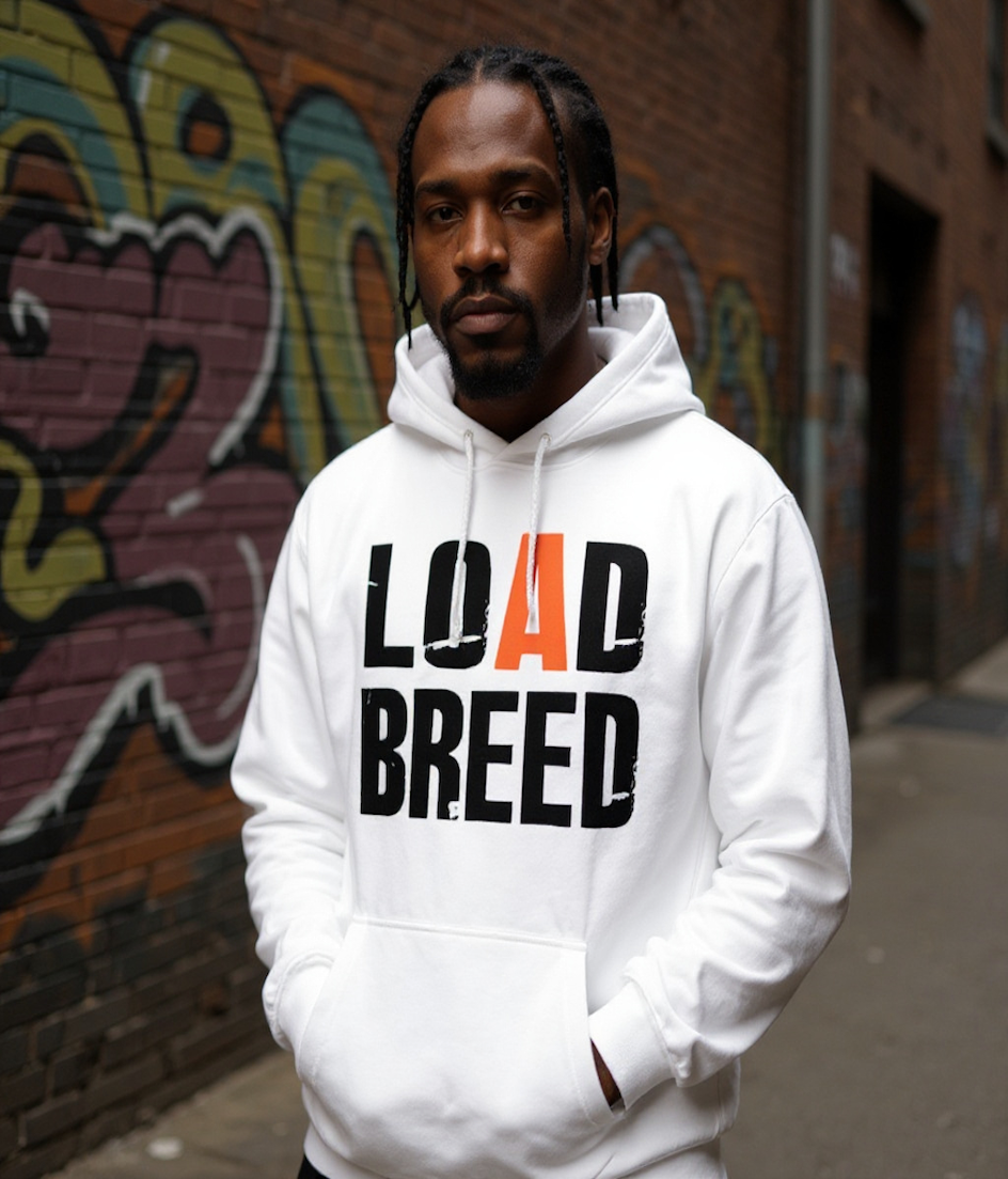 LOAD BREED Classic Hoodie - White