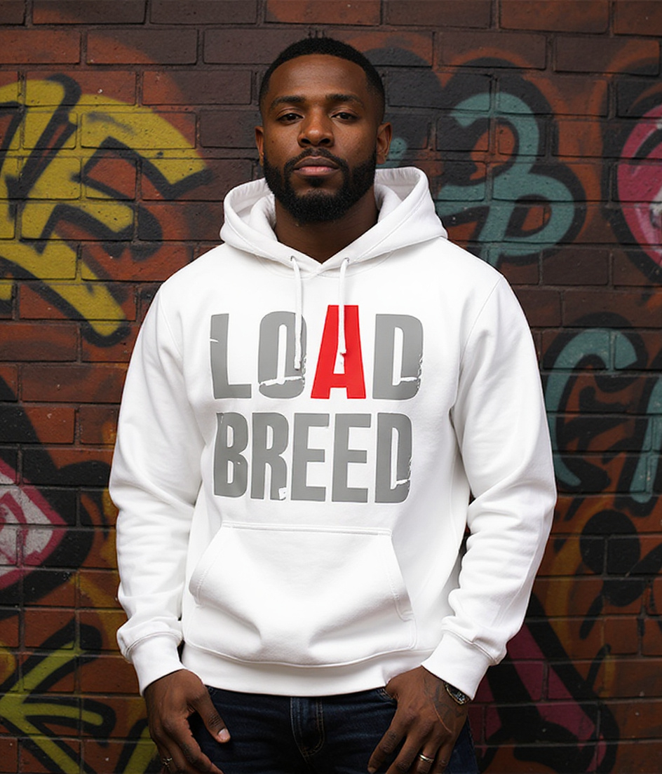 LOAD BREED Classic Hoodie - White