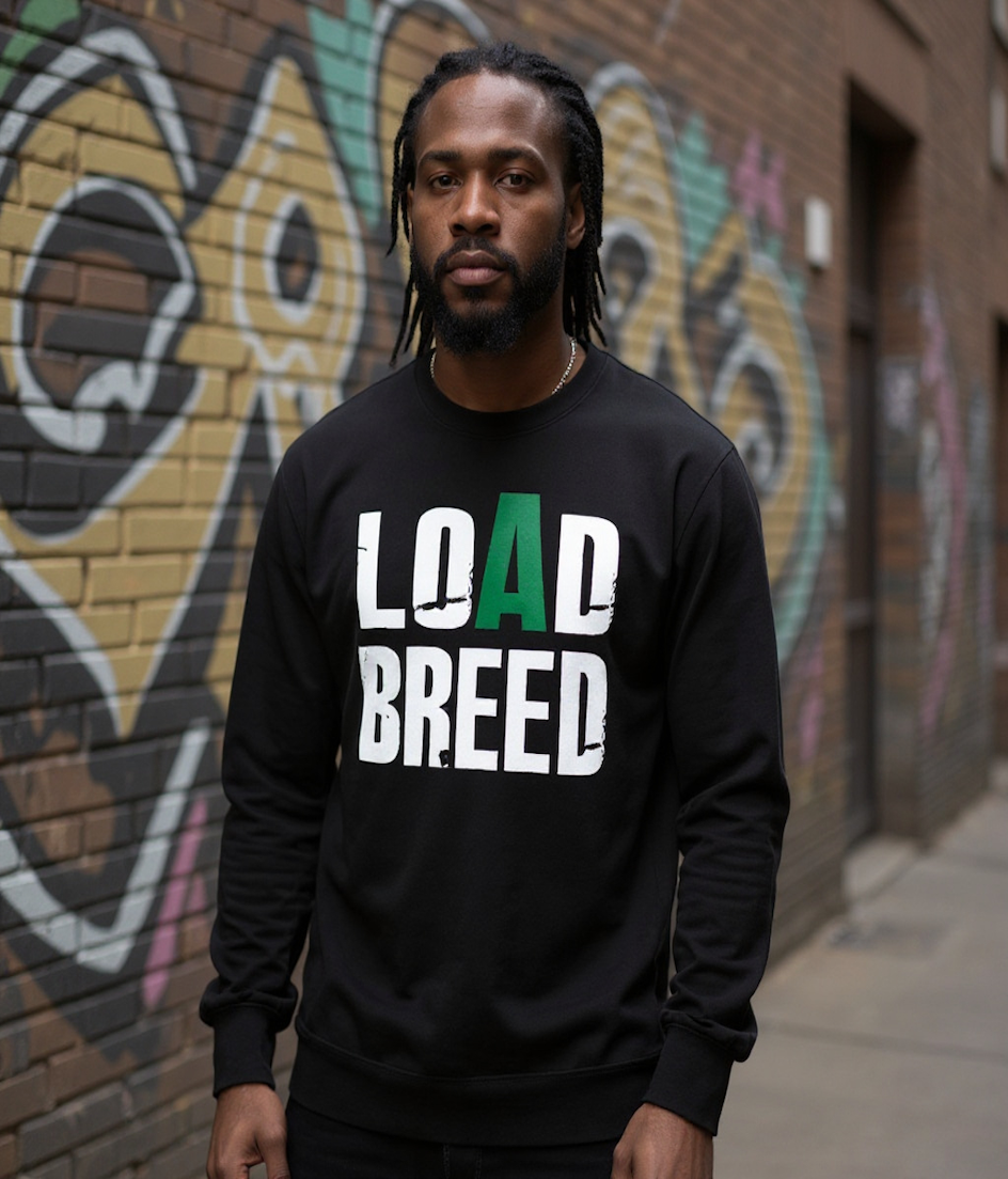 LOAD BREED Classic Long Sleeve Tee - Black