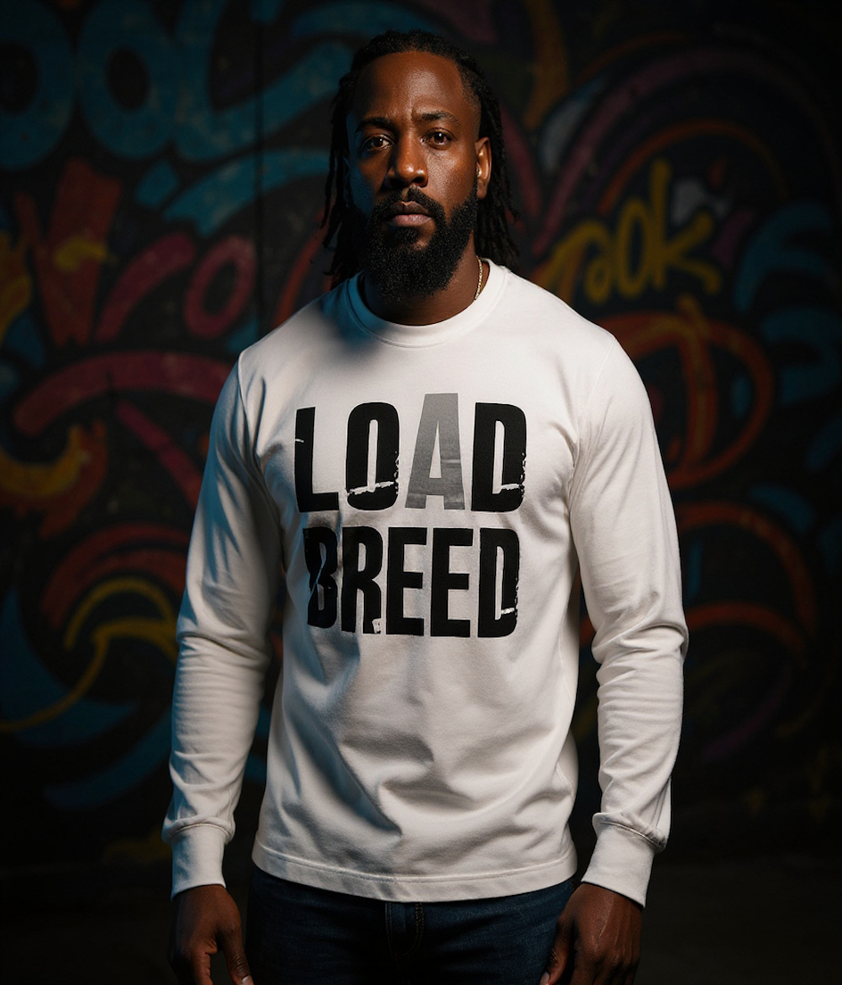 LOAD BREED Classic Long Sleeve Tee - White