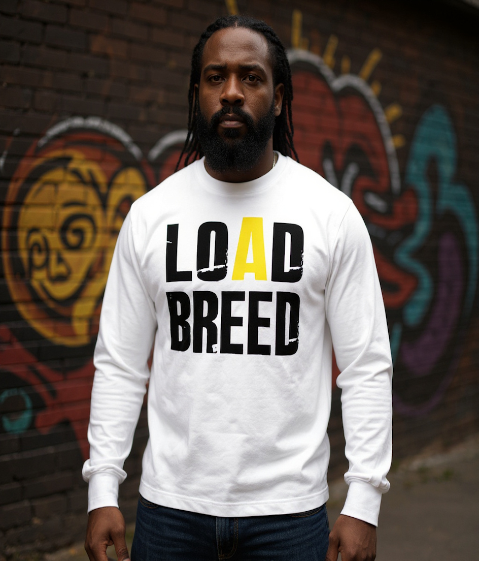 LOAD BREED Classic Long Sleeve Tee - White