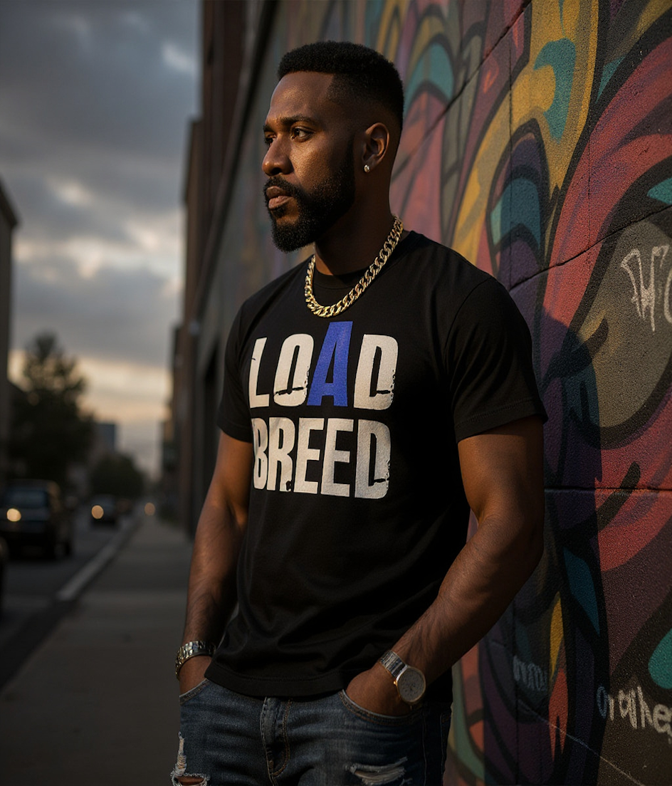 LOAD BREED Tee - Black