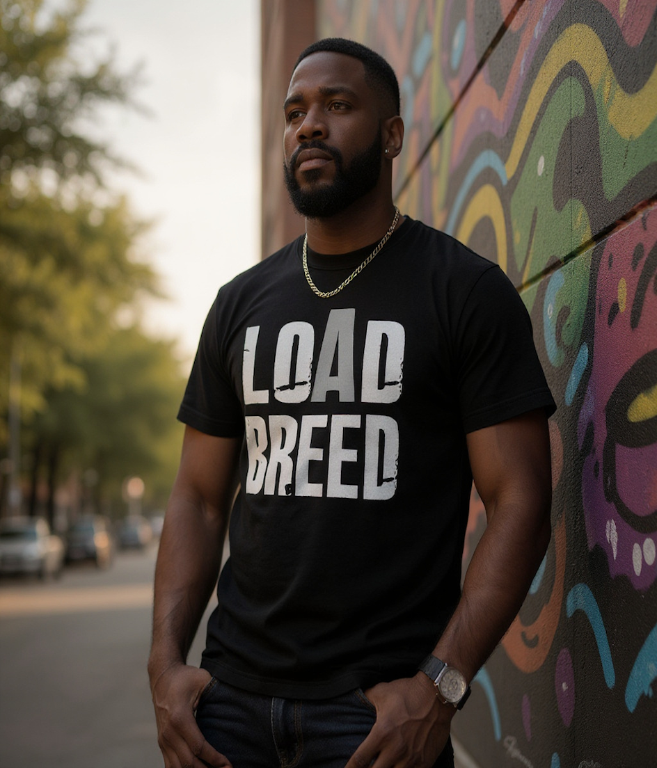 LOAD BREED Tee - Black