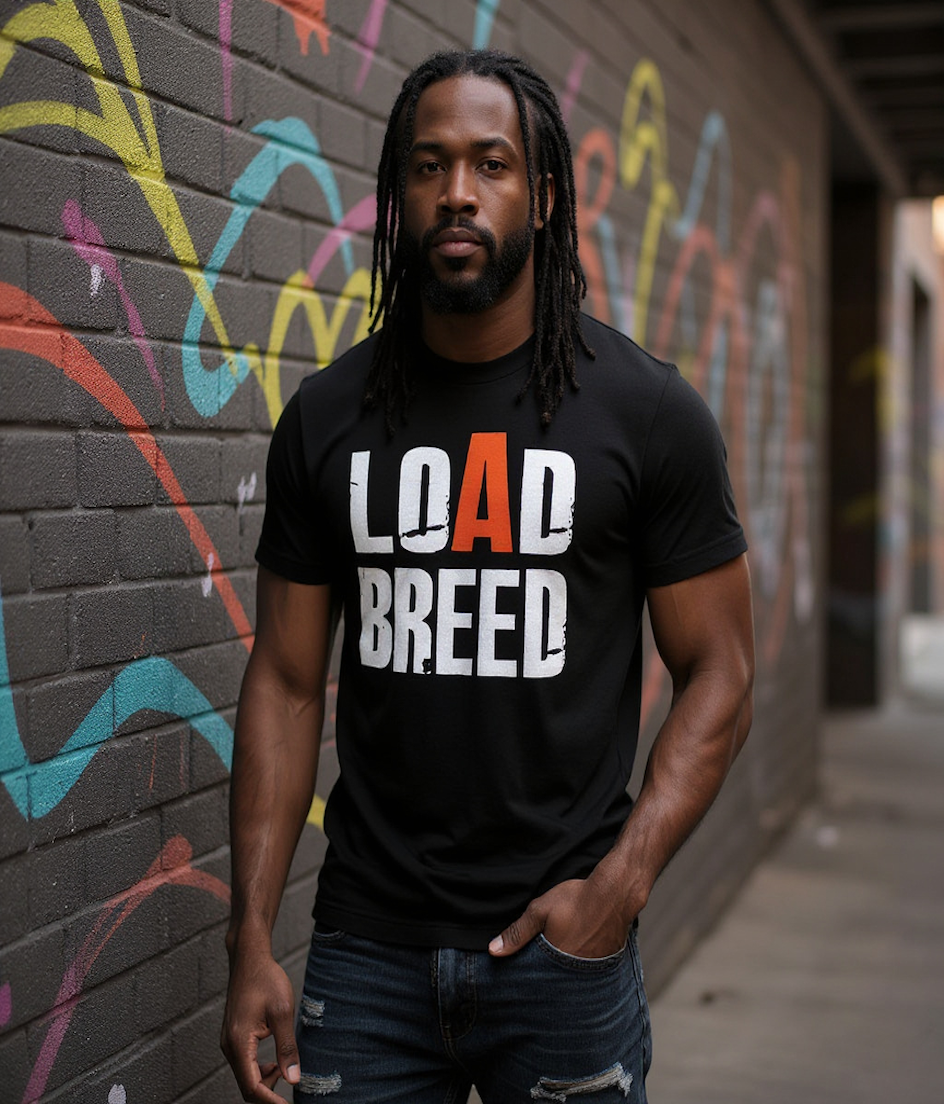 LOAD BREED Tee - Black