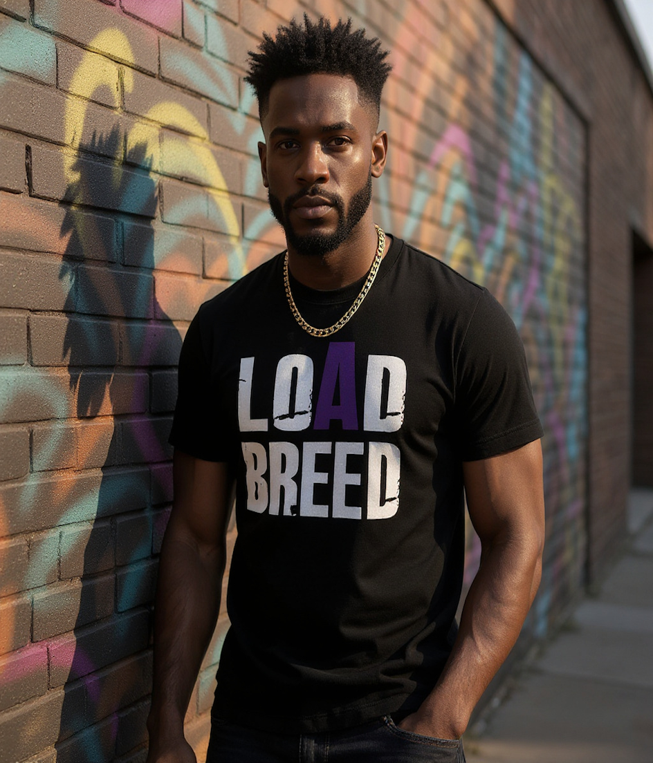 LOAD BREED Tee - Black