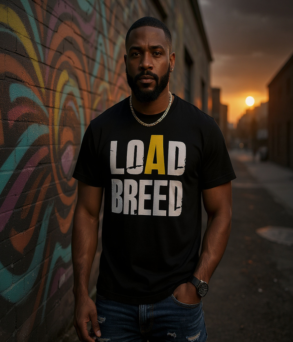 LOAD BREED Tee - Black