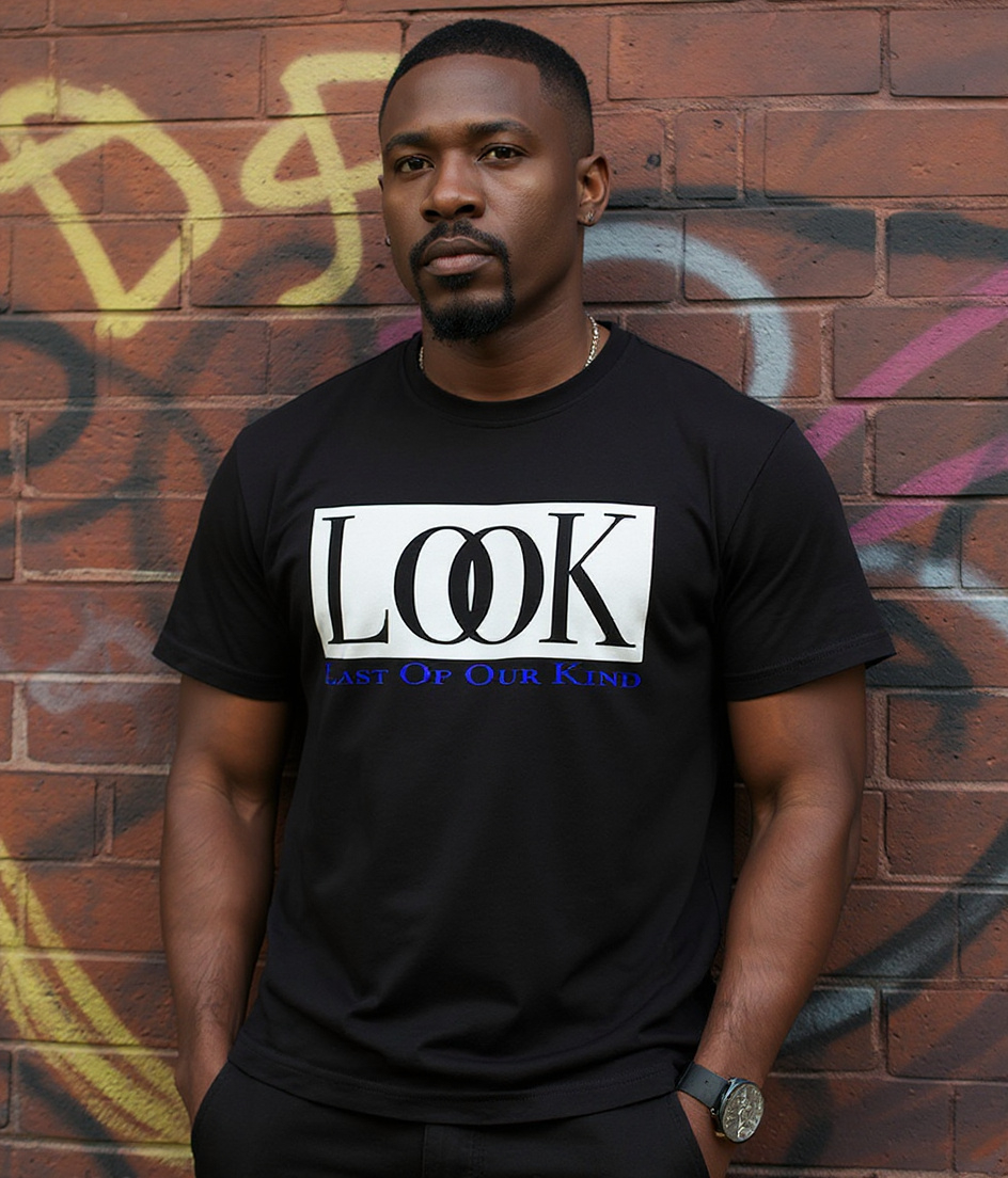 LOOK Classic Tee - Black