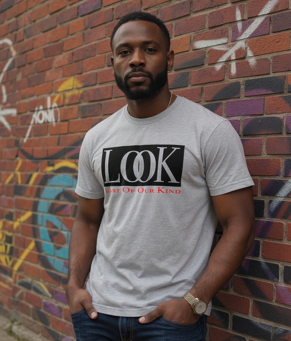 LOOK Classic Tee - Grey