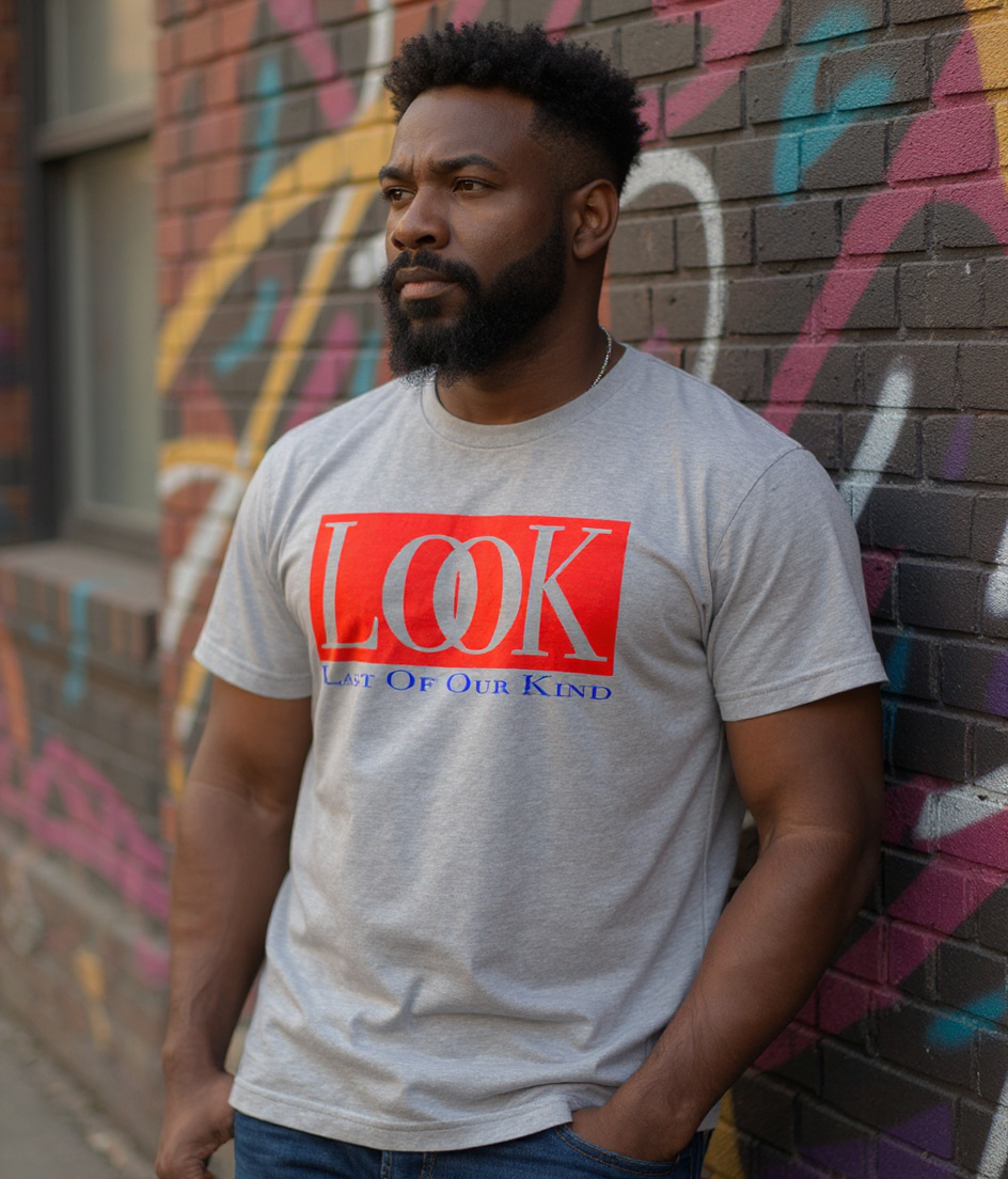 LOOK Classic Tee - Grey
