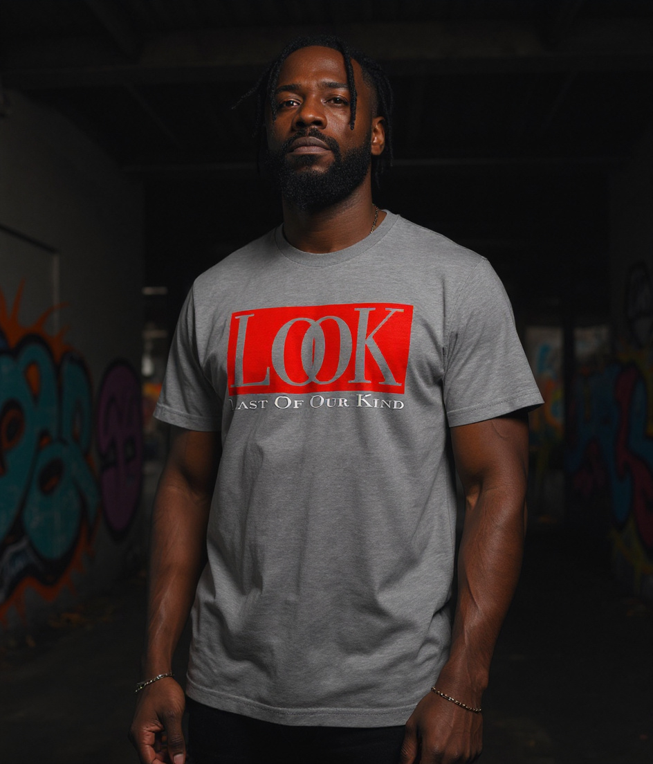 LOOK Classic Tee - Grey