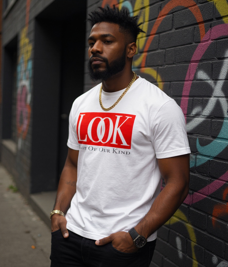 LOOK Classic Tee - White