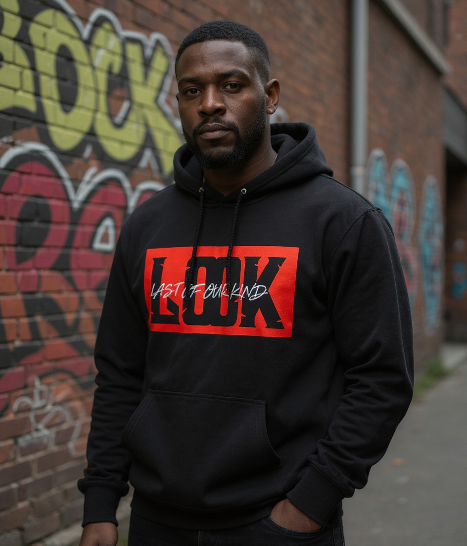 LOOK Signature Hoodie - Black