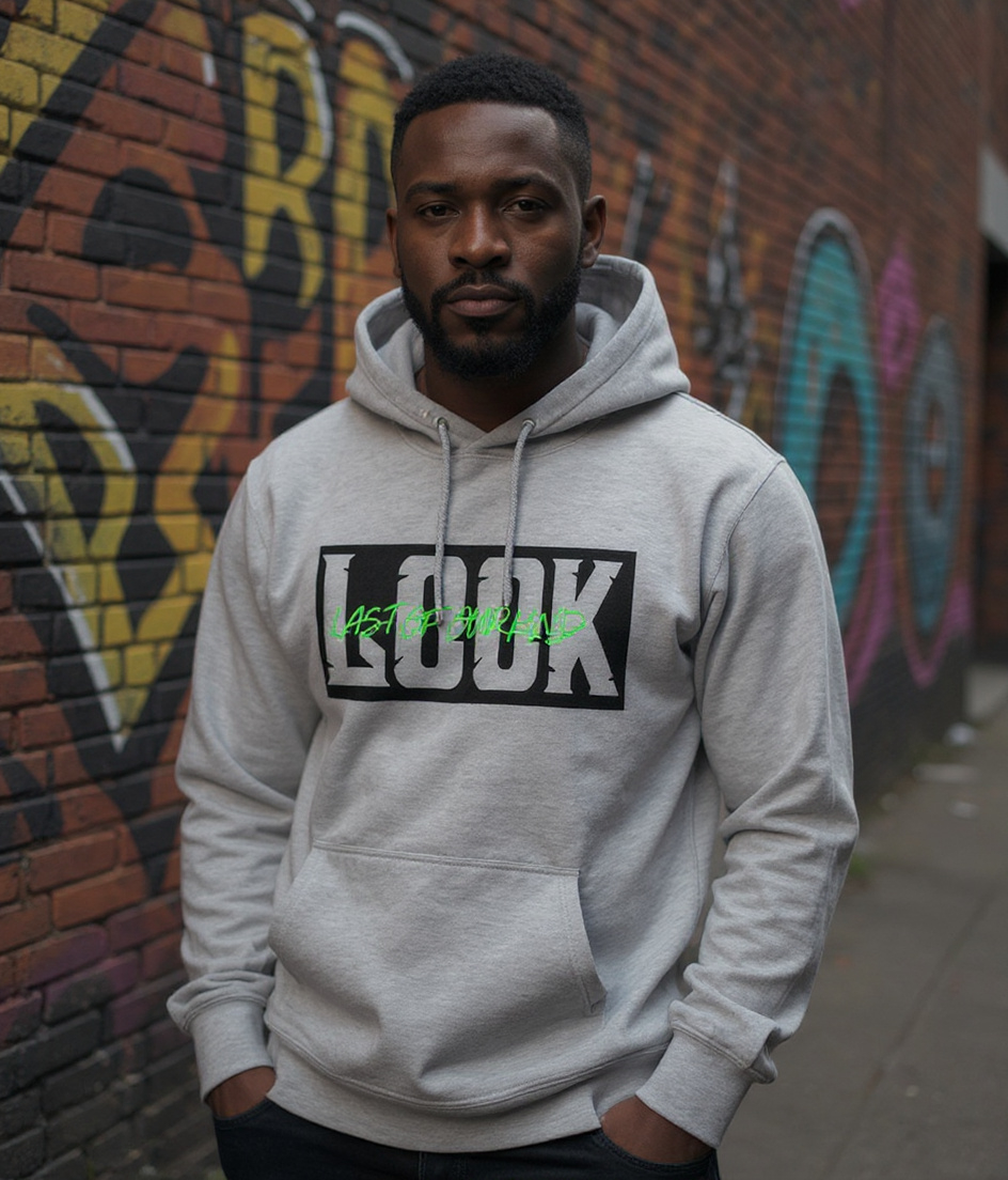 LOOK Signature Hoodie - Grey