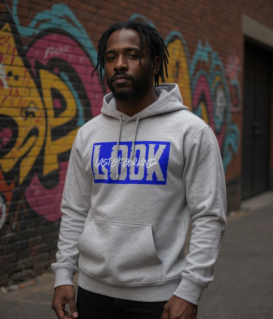 LOOK Signature Hoodie - Grey