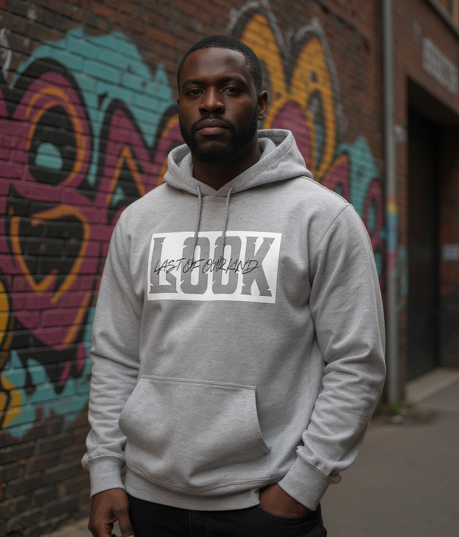 LOOK Signature Hoodie - Grey