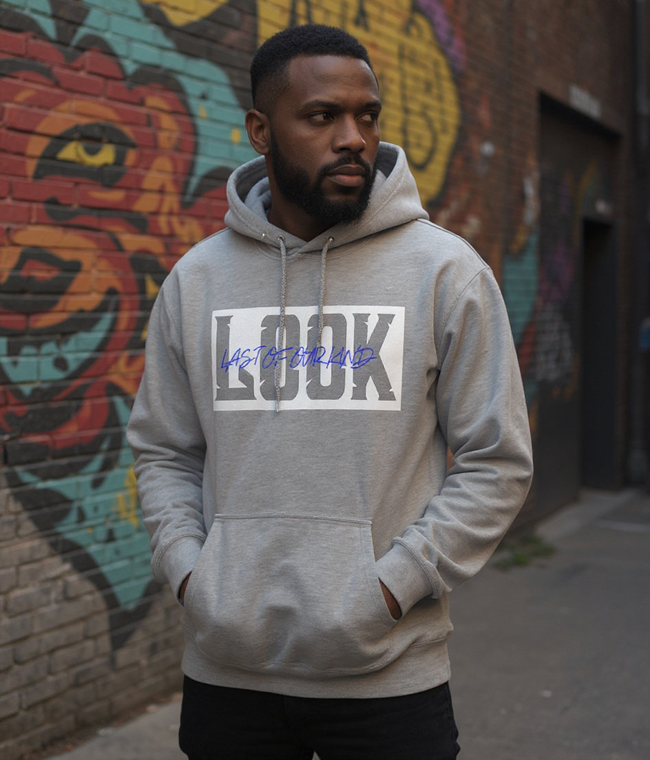 LOOK Signature Hoodie - Grey