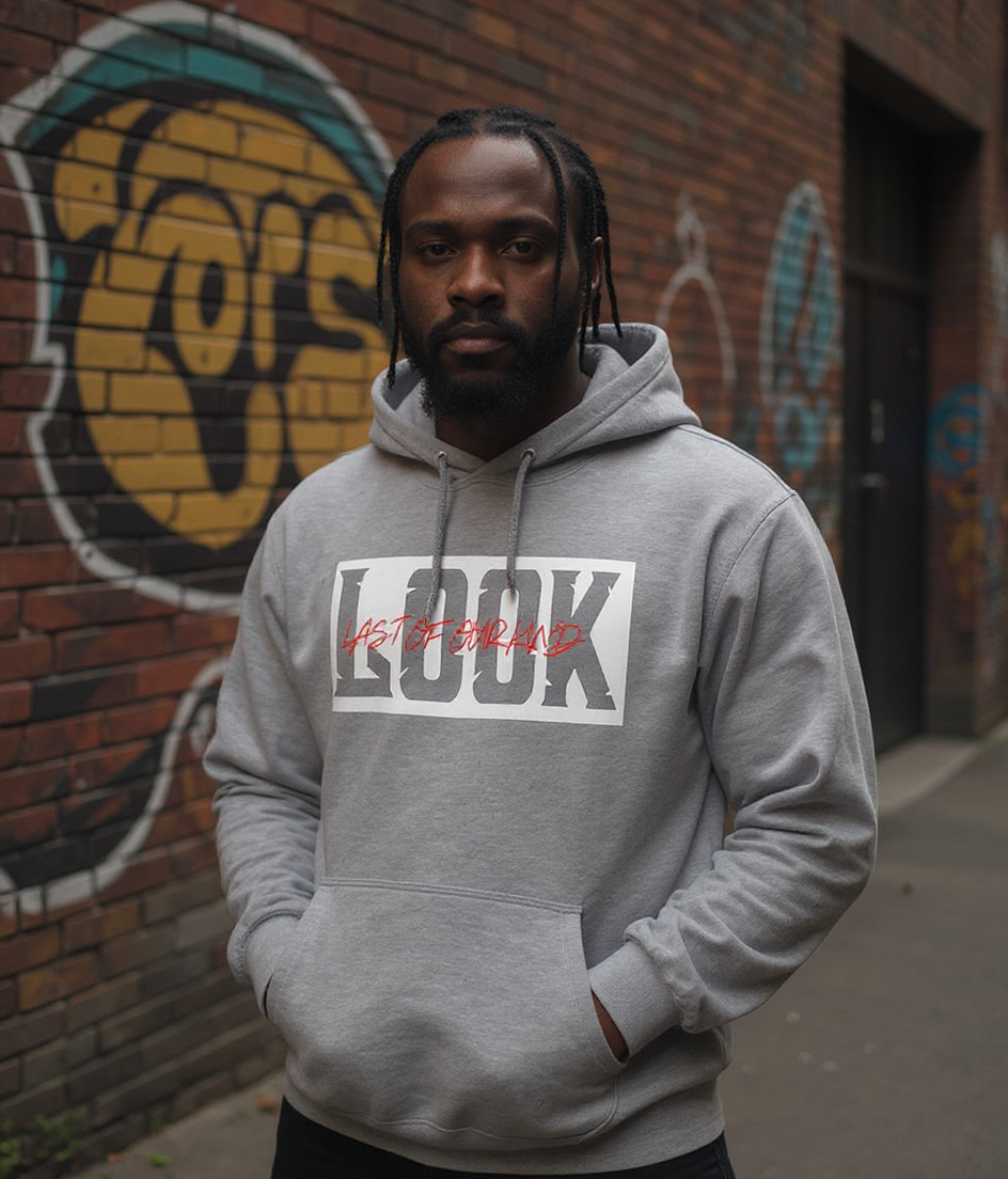 LOOK Signature Hoodie - Grey