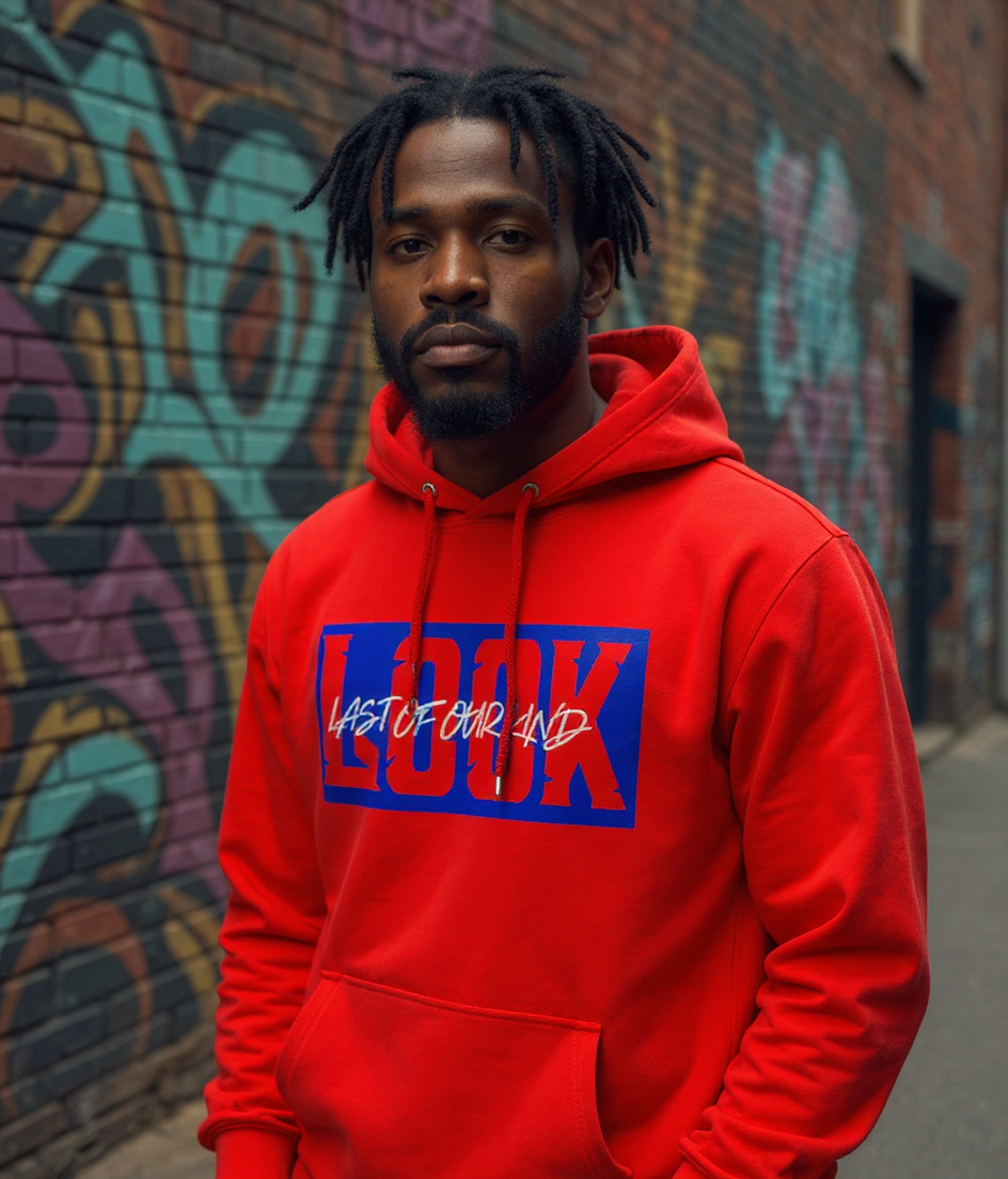 Look Signature Hoodie - Red