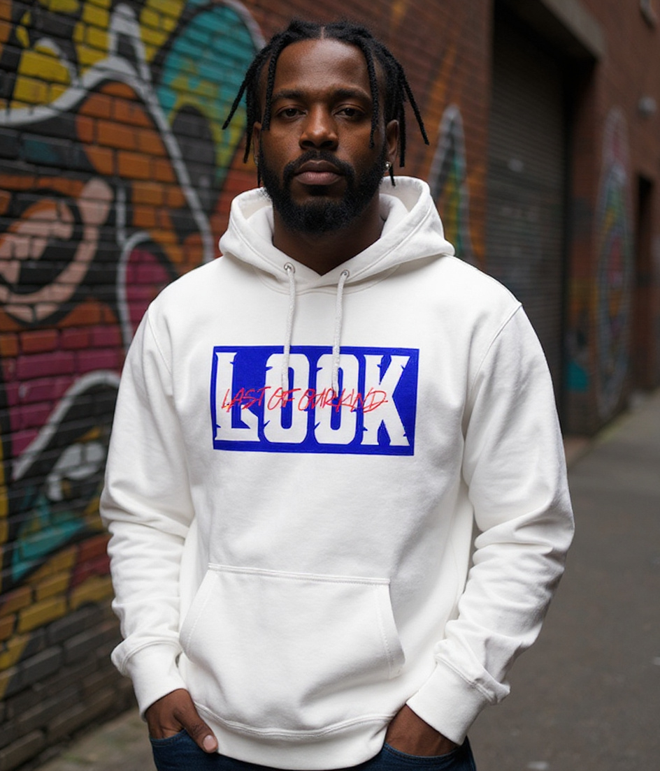 LOOK Signature Hoodie - White