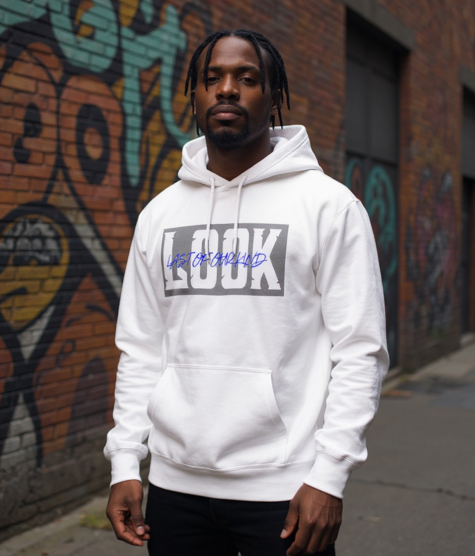 LOOK Signature Hoodie - White