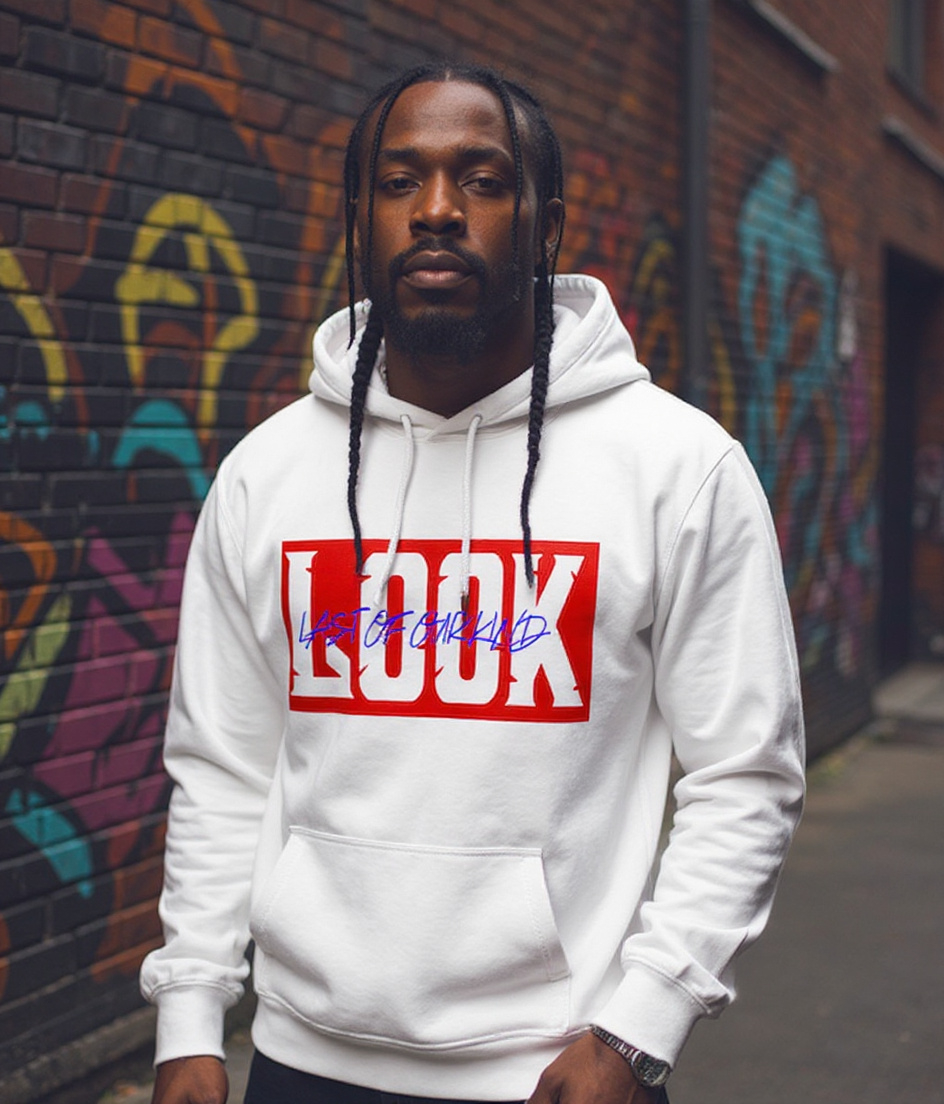 LOOK Signature Hoodie - White