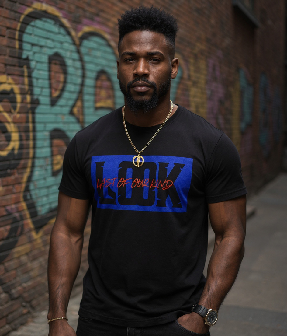 LOOK Signature Tee - Black