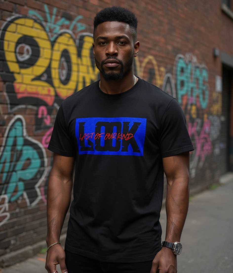 LOOK Signature Tee - Black