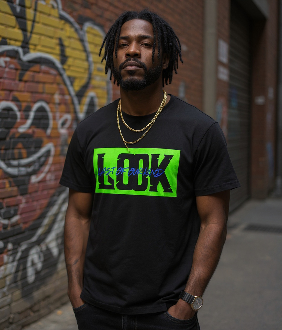 LOOK Signature Tee - Black