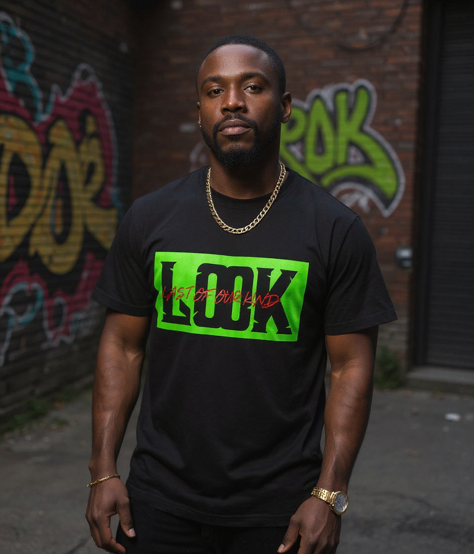LOOK Signature Tee - Black