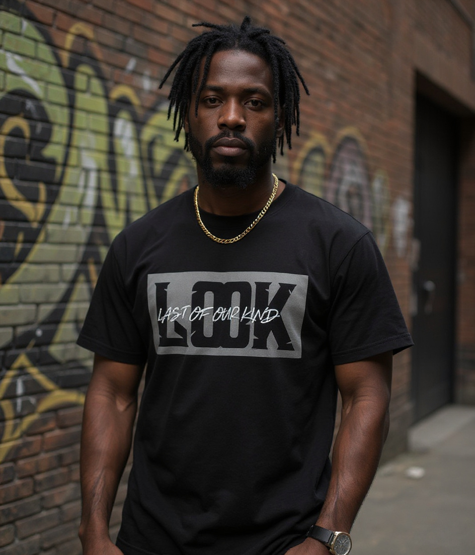 LOOK Signature Tee - Black