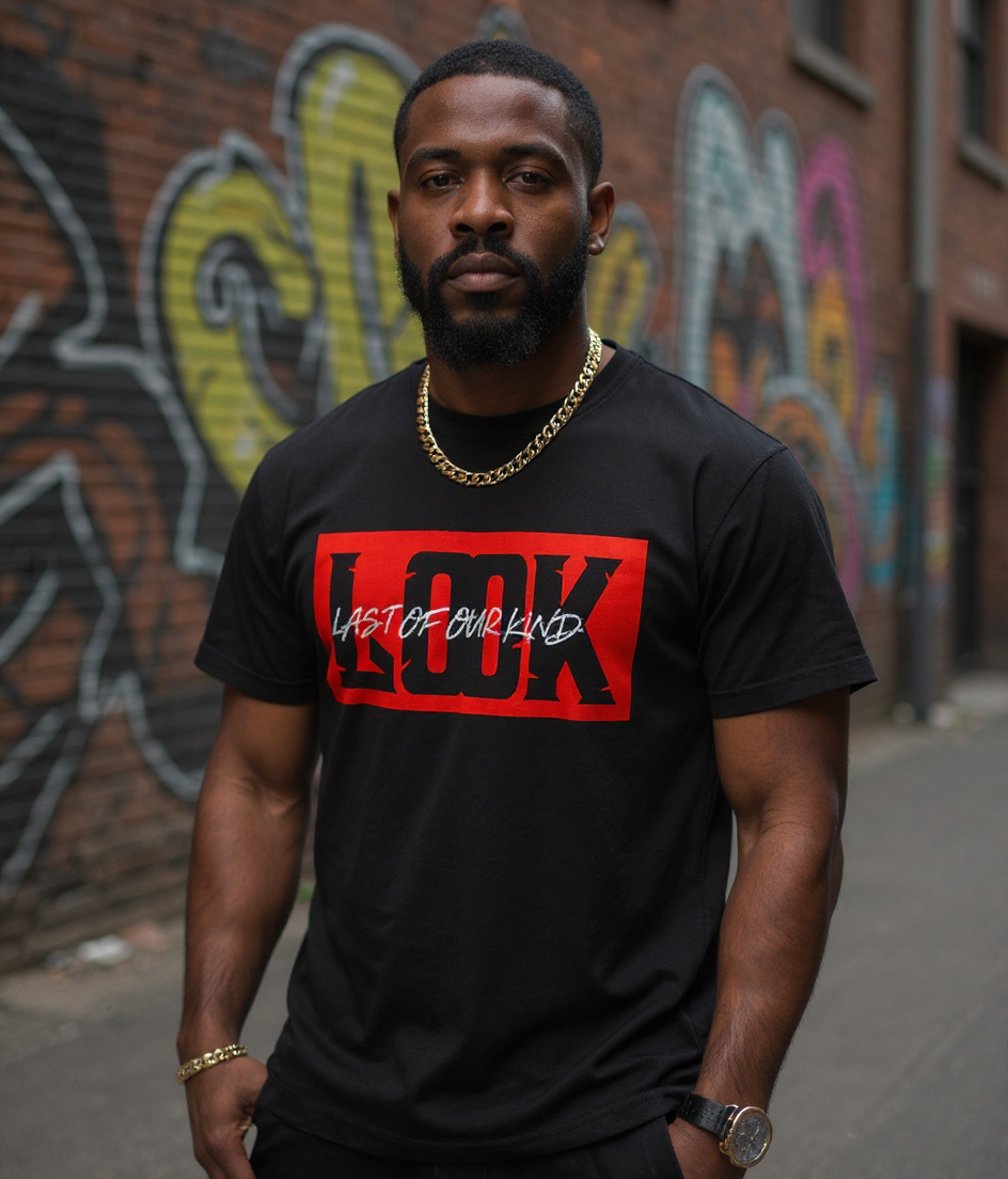 LOOK Signature Tee - Black