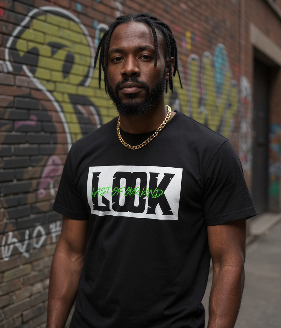 LOOK Signature Tee - Black