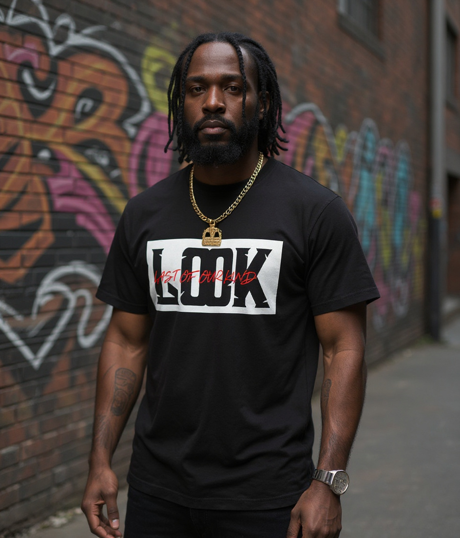 LOOK Signature Tee - Black