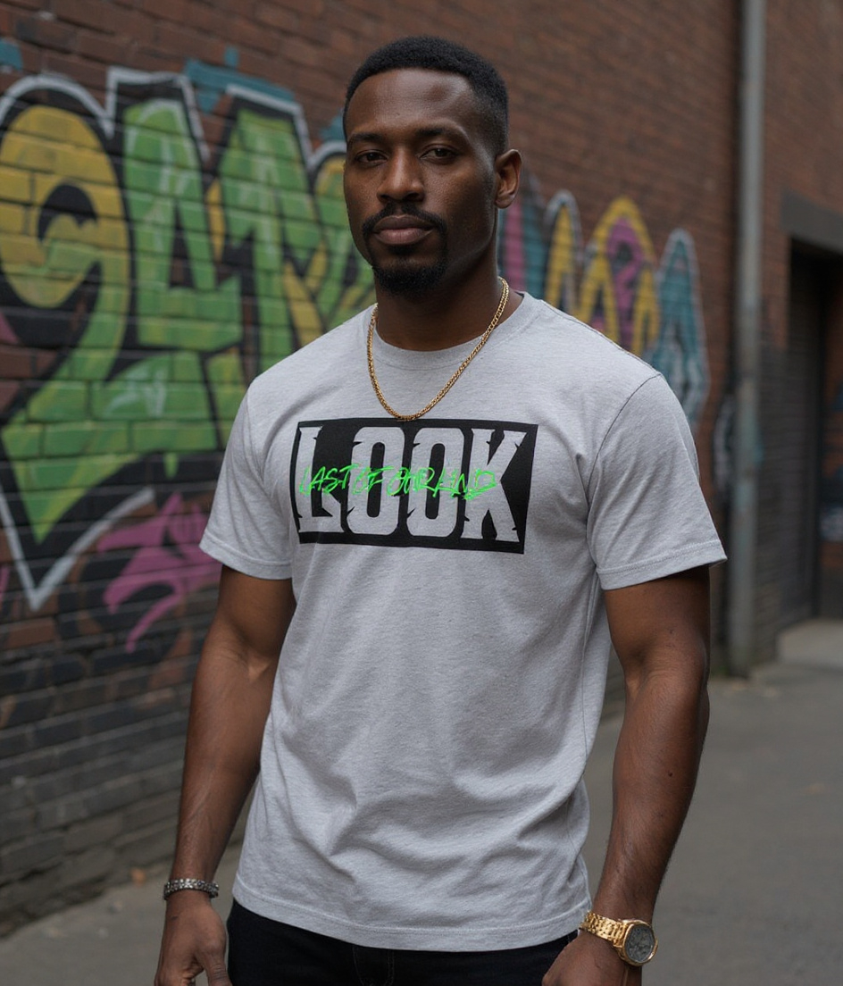 LOOK Signature Tee - Grey
