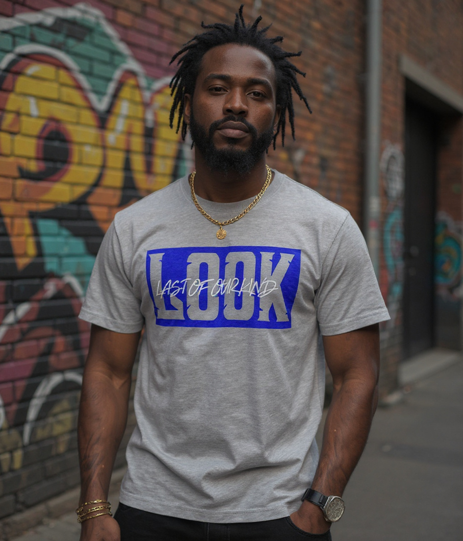LOOK Signature Tee - Grey