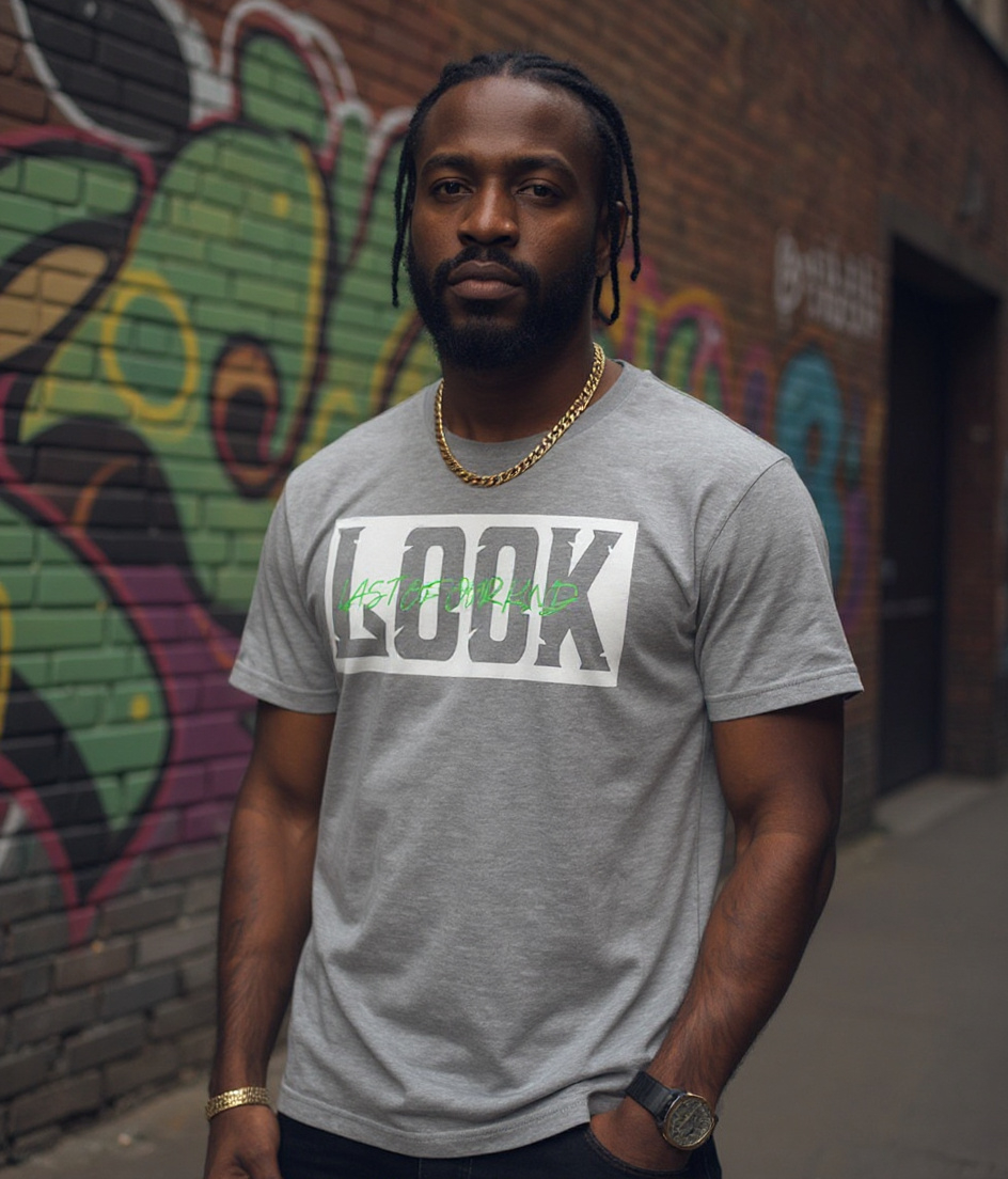 LOOK Signature Tee - Grey