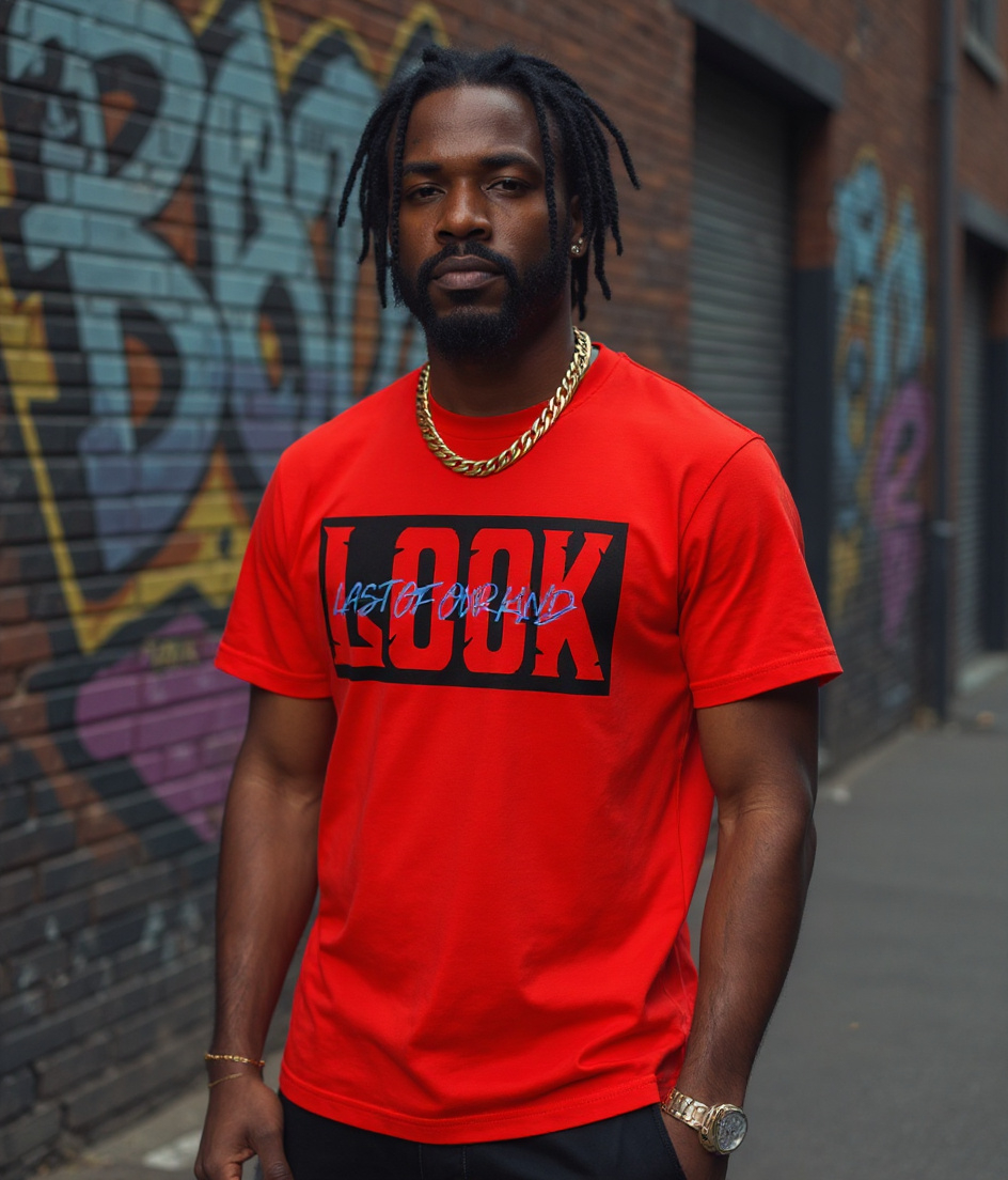 LOOK Signature Tee - Red