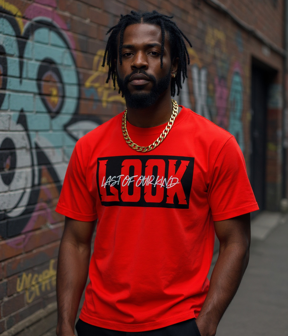 LOOK Signature Tee - Red