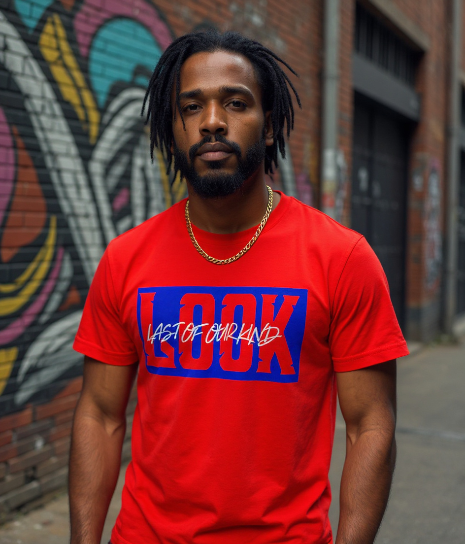 LOOK Signature Tee - Red