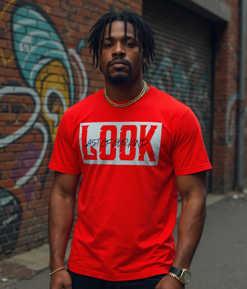 LOOK Signature Tee - Red