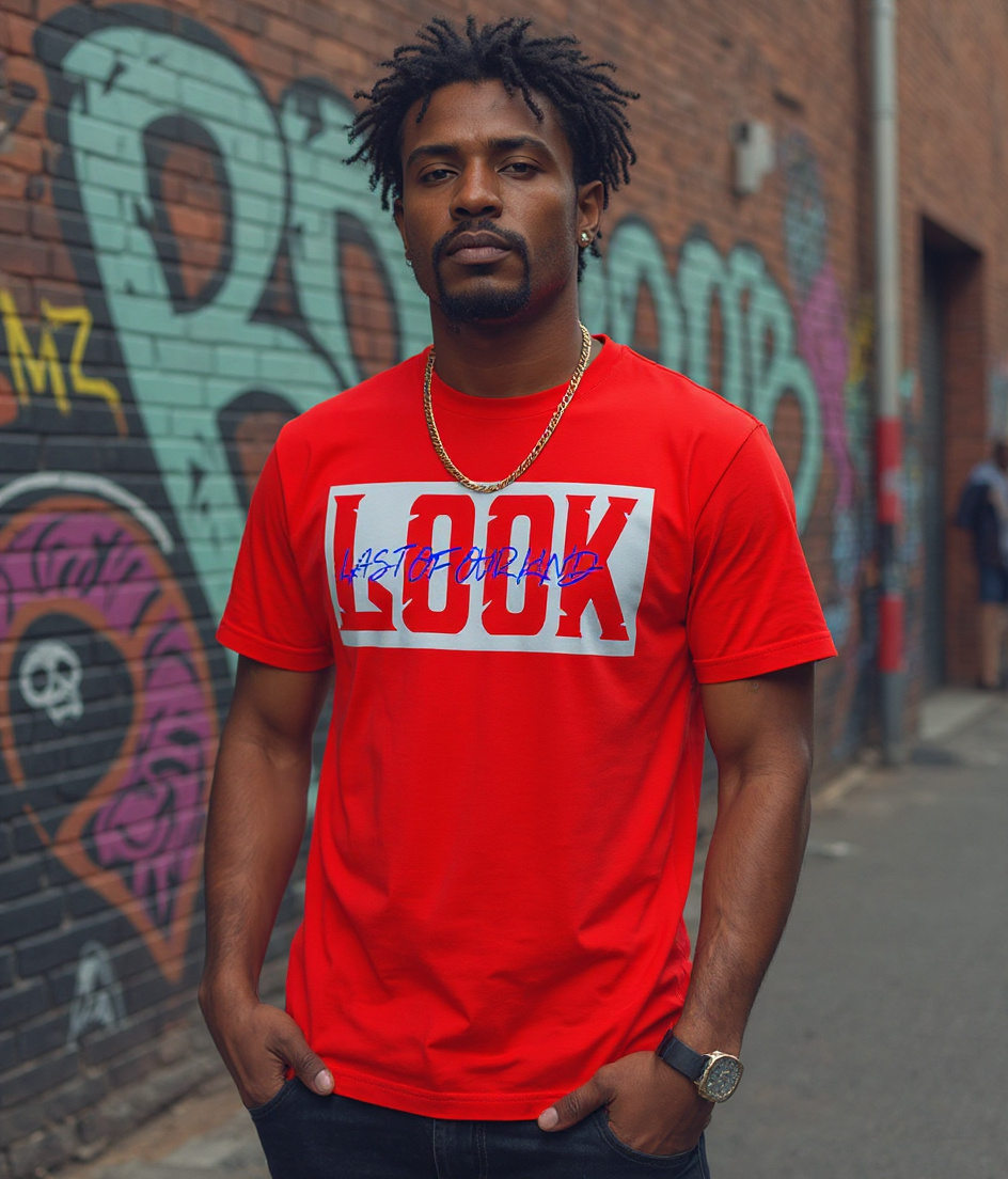 LOOK Signature Tee - Red