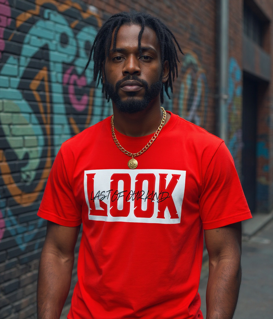LOOK Signature Tee - Red