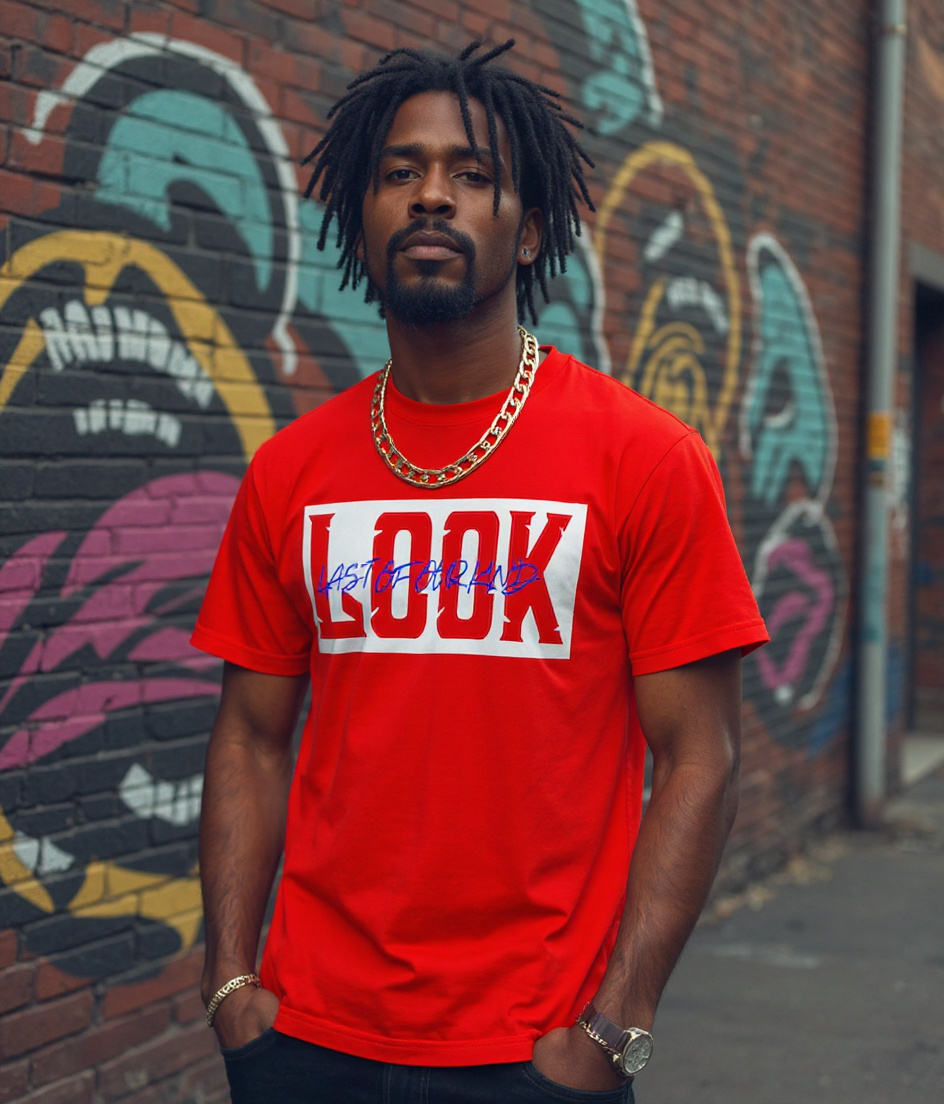LOOK Signature Tee - Red